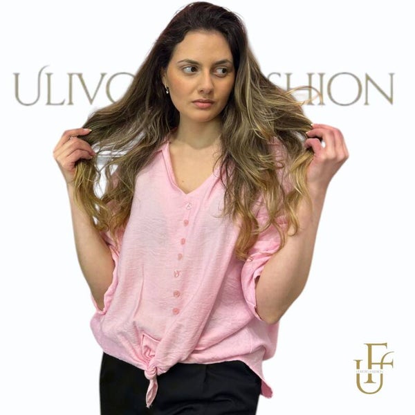 Linnen-Blouse