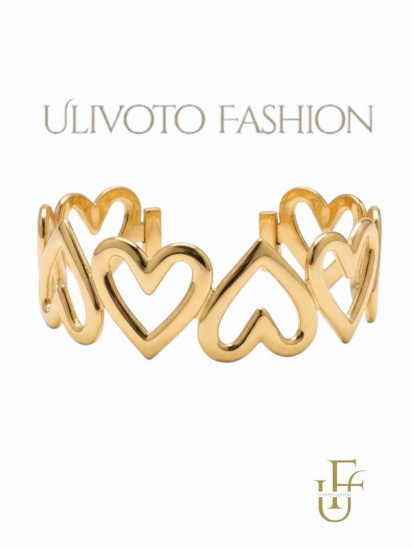 Armband met  Hartjes Design