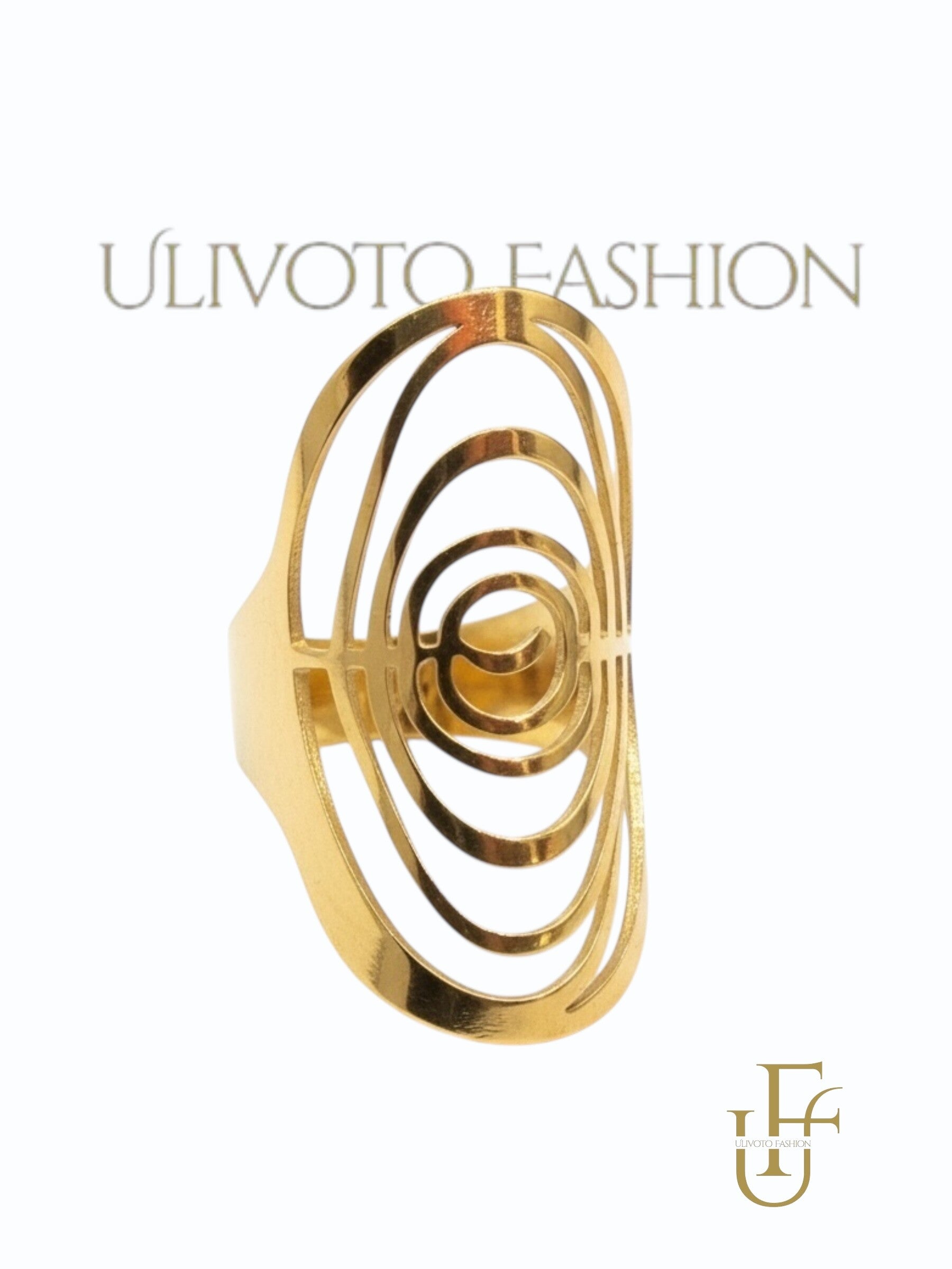 Ring met Open Cirkel Design