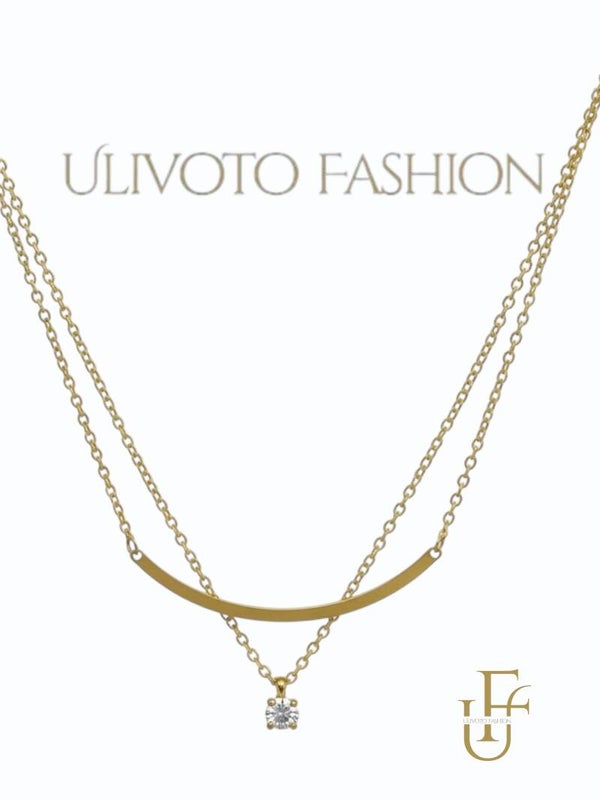 Ketting met Minimalistische Bar