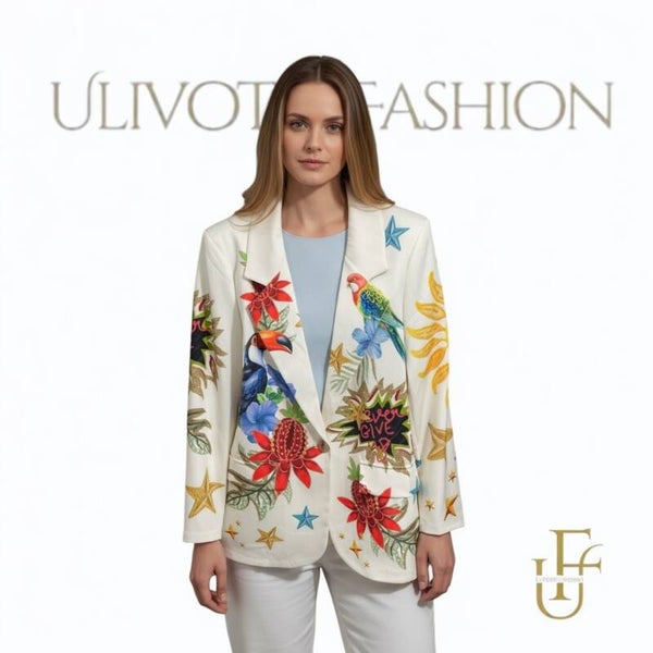 Blazer Tropical Art Print