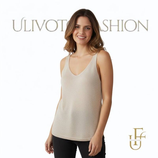 Dames Rib Top