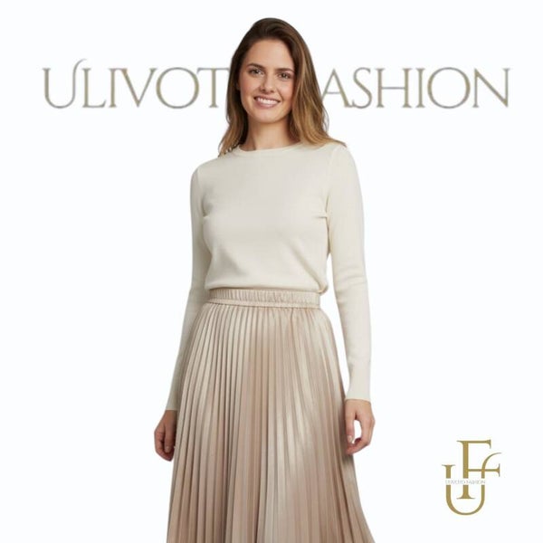 Elegante Plissé Rok