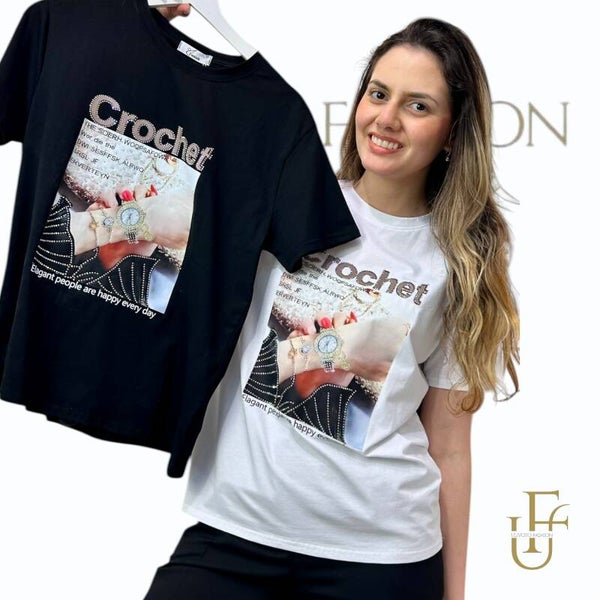 T-shirt Crochet