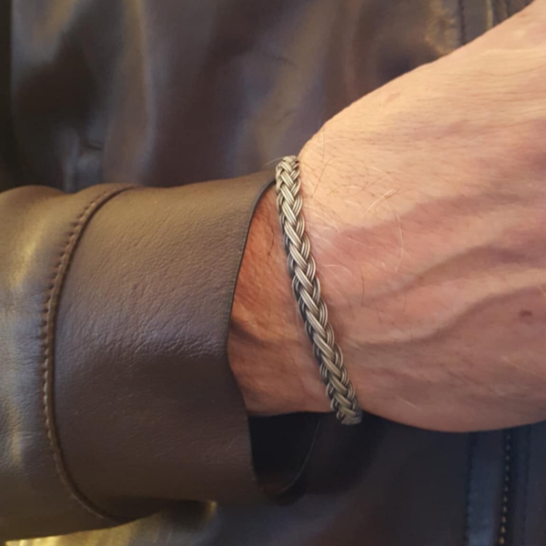 Kazaz woven silver length 20cm
