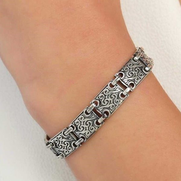 B2B Silver Cleopatra Length 19/20cm