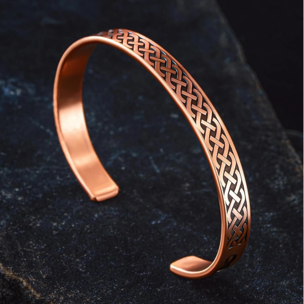 Zevahir - Handcrafted Copper Cuff Bracelet