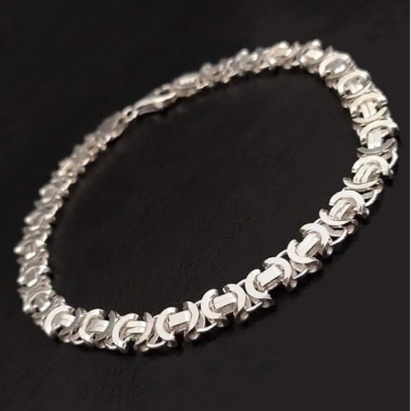 B2B Silver Euroking Length 20cm/21cm