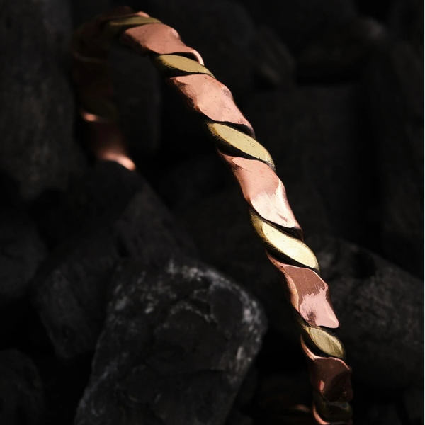 Sirayet - Rose tone - Copper Cuff Bracelet