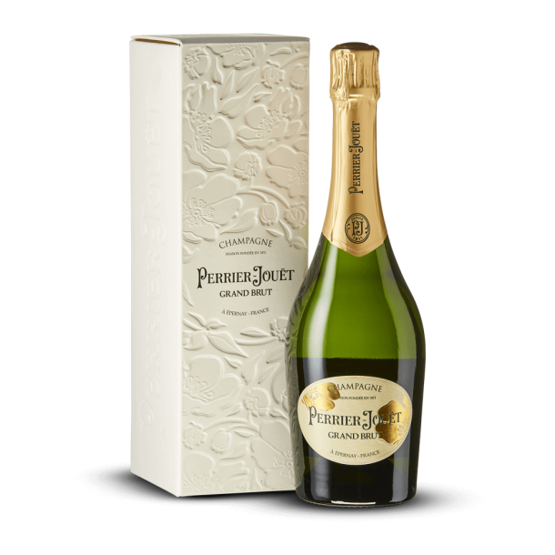 Champagne Perrier Jouët, l'excellence et le raffinement directment chez vous. 