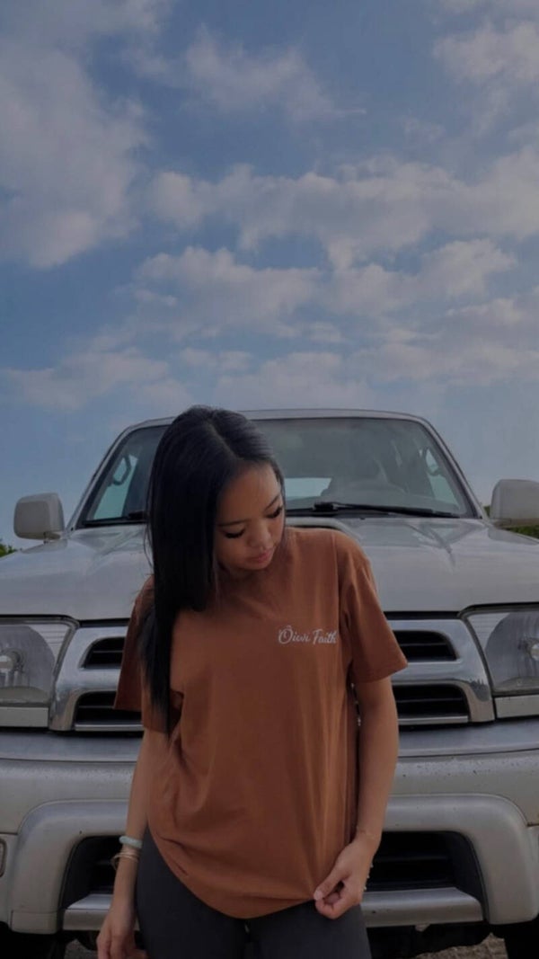 'Choppahz Pole Bendahz' T-Shirt (Brown)