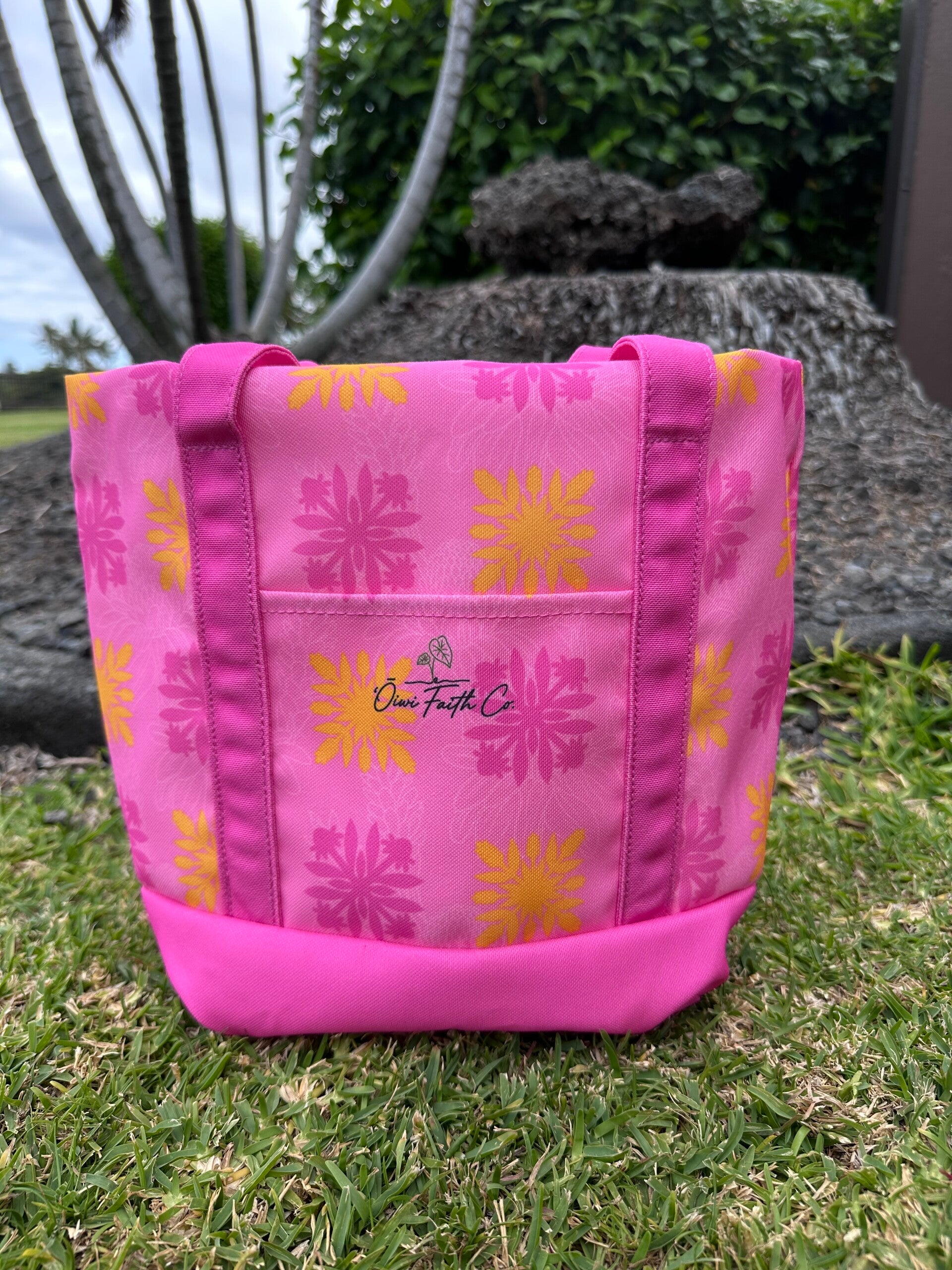 Awapuhi Kuiki Mini Canva Tote Bag
