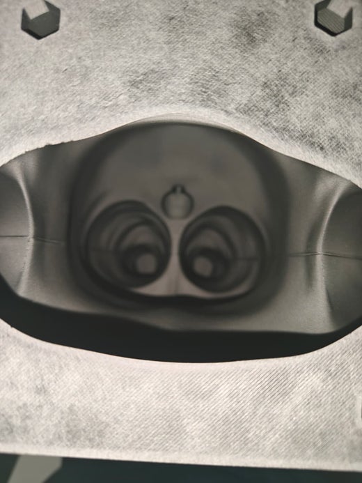 Individuelle 3D-gedruckte Formen für Silikon-, Beton- und Gussanwendungen, Ansicht 3