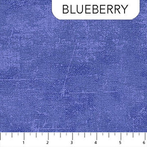 Northcott Canvas 2030-  Blueberry
