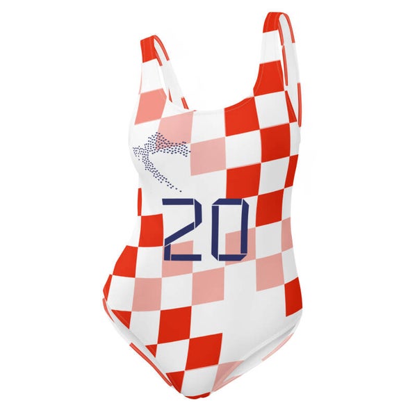 Team CRO - Badeanzug ROT