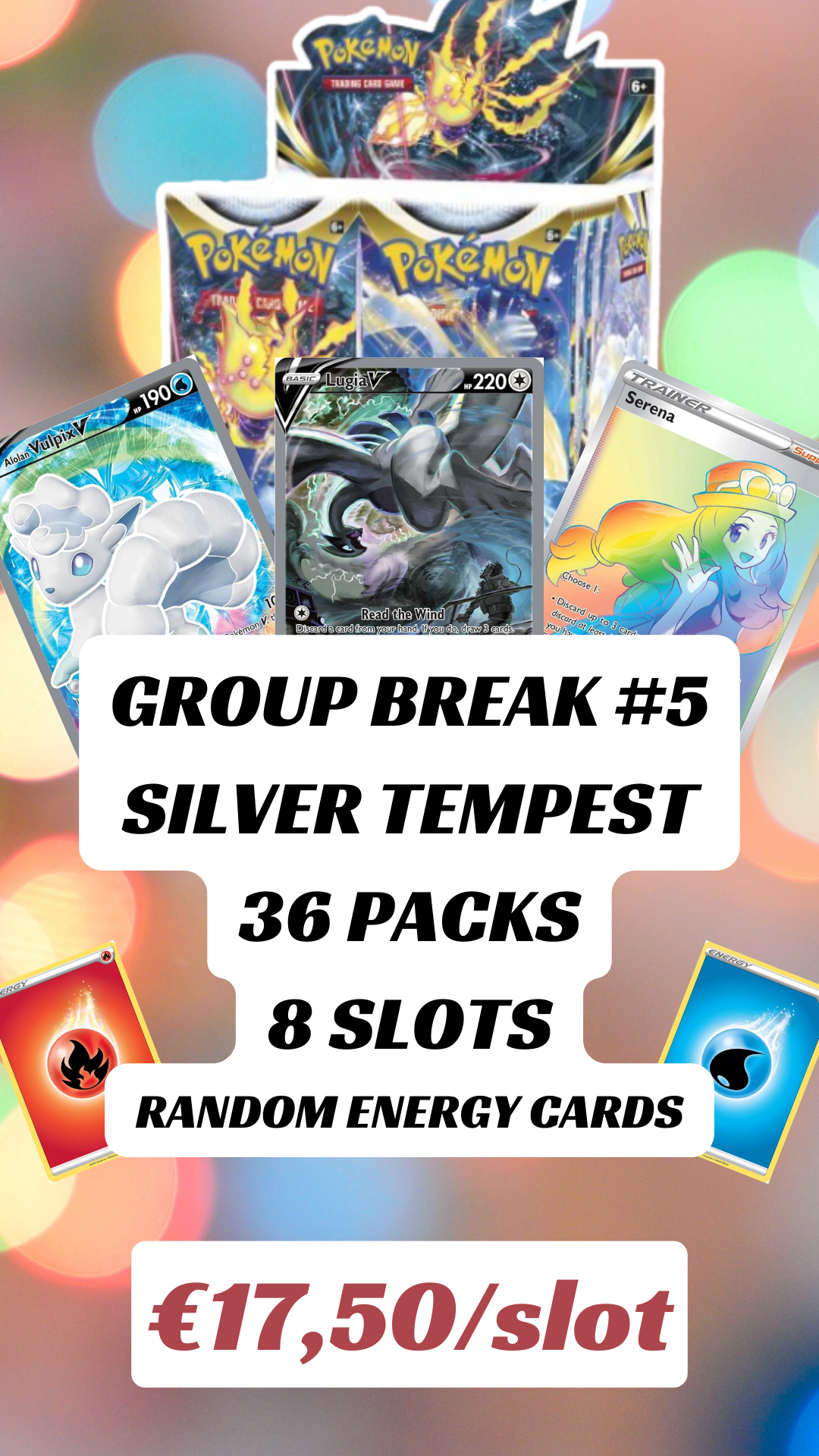GROUP BREAK #5 - Silver Tempest