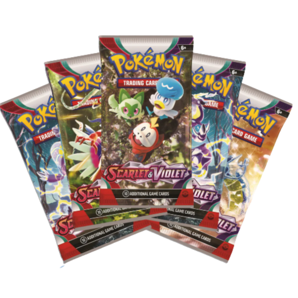 5 Pack Scarlet & Violet Booster