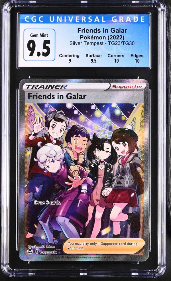 CGC Friends in Galar - Silver Tempest - Gem Mint 9.5