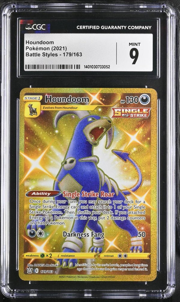 CGC Houndoom - Battle Styles - Mint 9