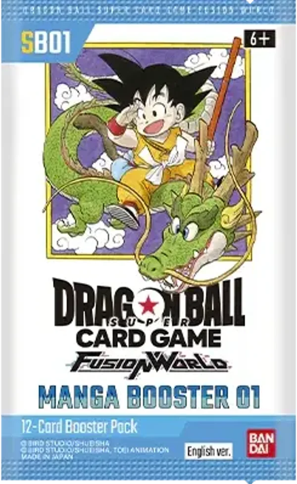 Dragon Ball SCG - Fusion World Manga 01 Booster