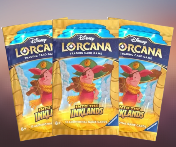 3 Pack Lorcana Into the Inklands