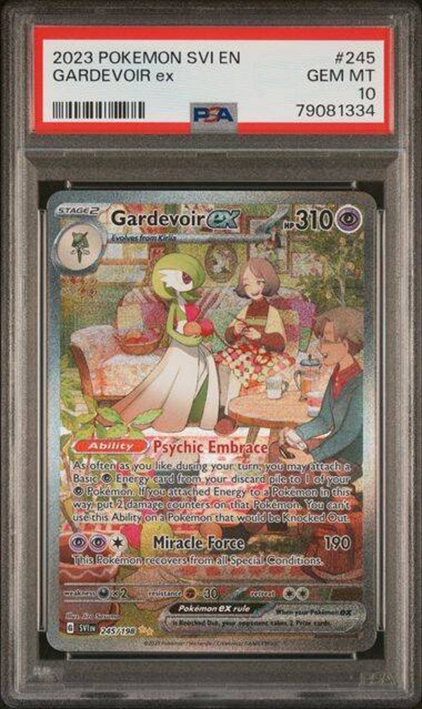 PSA GEM MINT 10 #245 GARDEVOIR ex SPECIAL ILLUSTRATION RARE