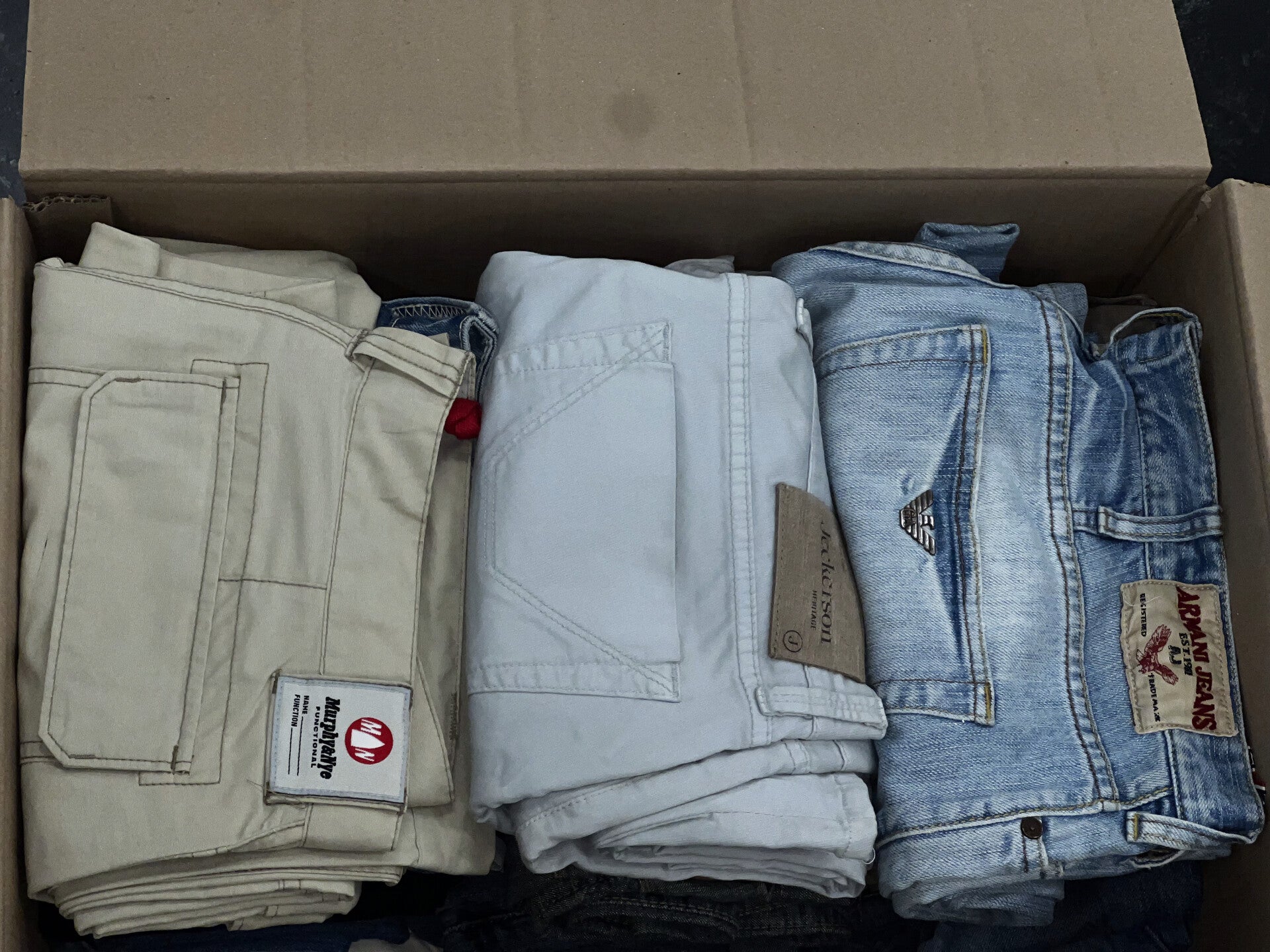 BRAND BOX PANTALONI UOMO