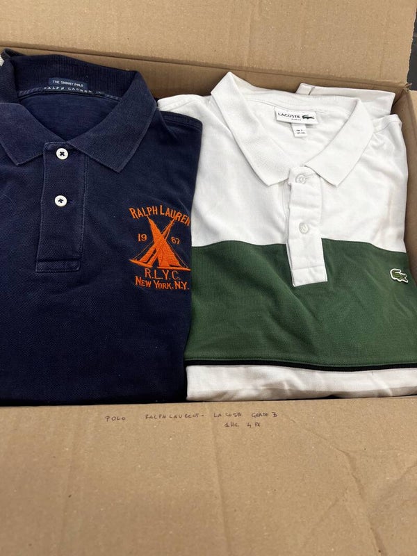 BRAND BOX POLO (RALPH LAUREN + LA COSTE)