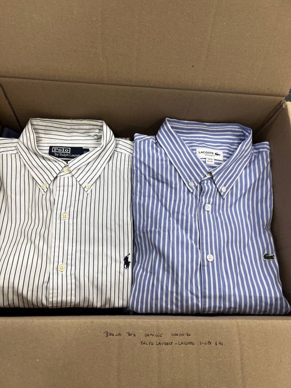 BRAND BOX CAMICIE (RALPH LAUREN + LA COSTE)
