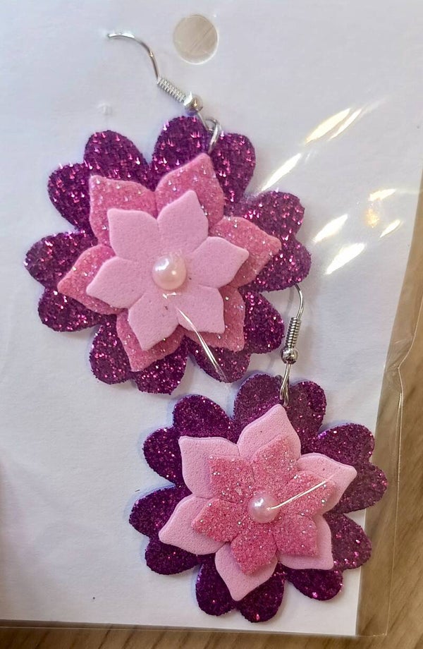 Orecchini DOUBLE PINK