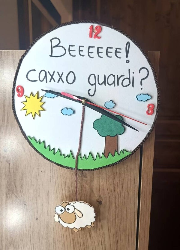 Orologio caxxo guardi