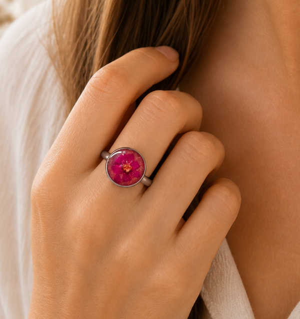 Ring Flower Pink