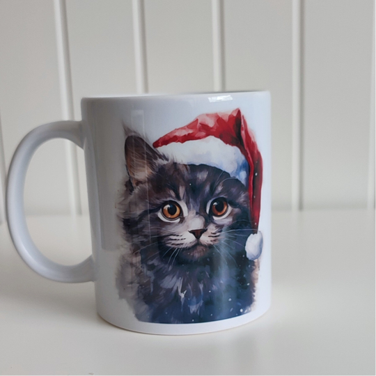 Christmas Cat Mug