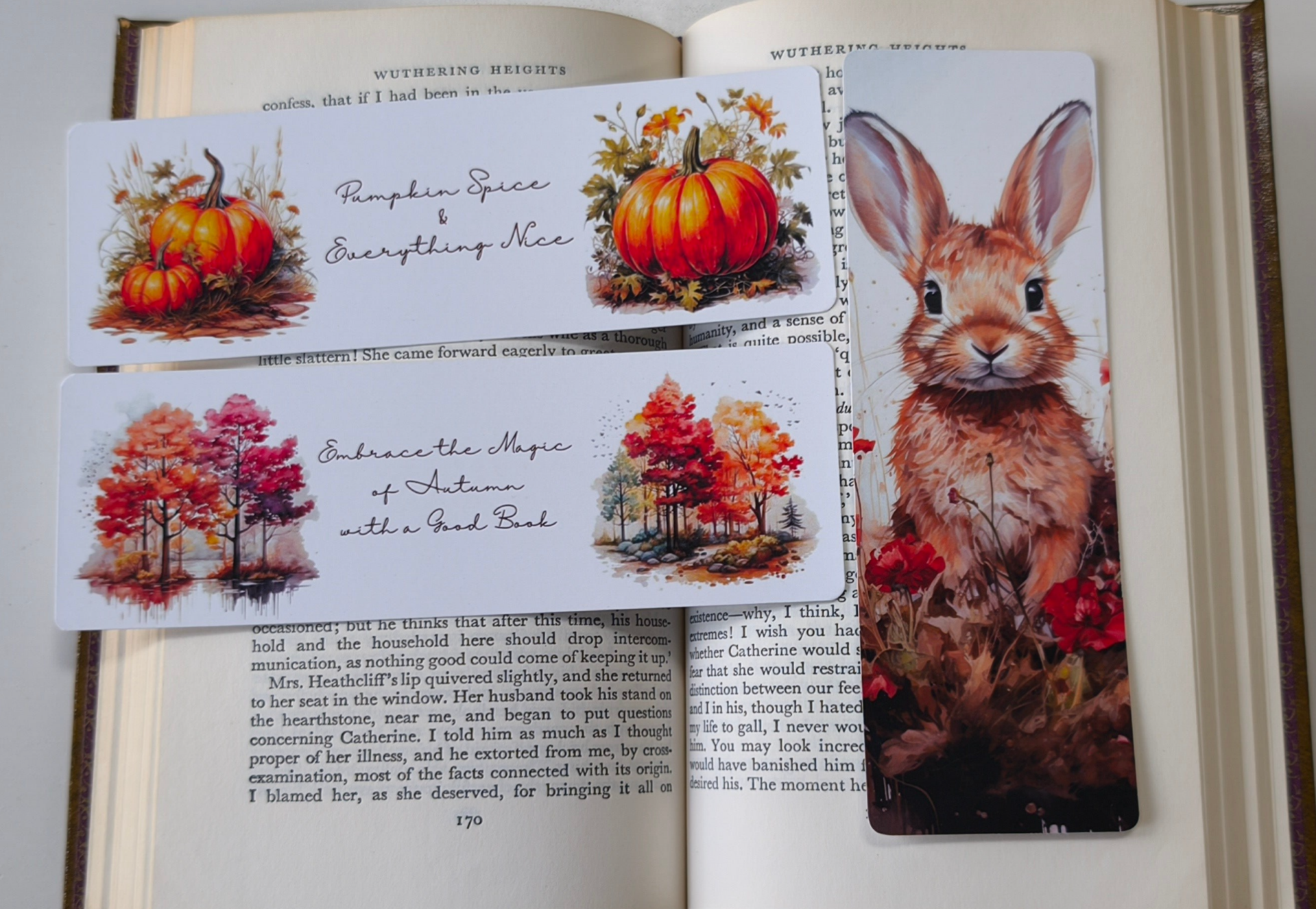 Autumn Bookmarks