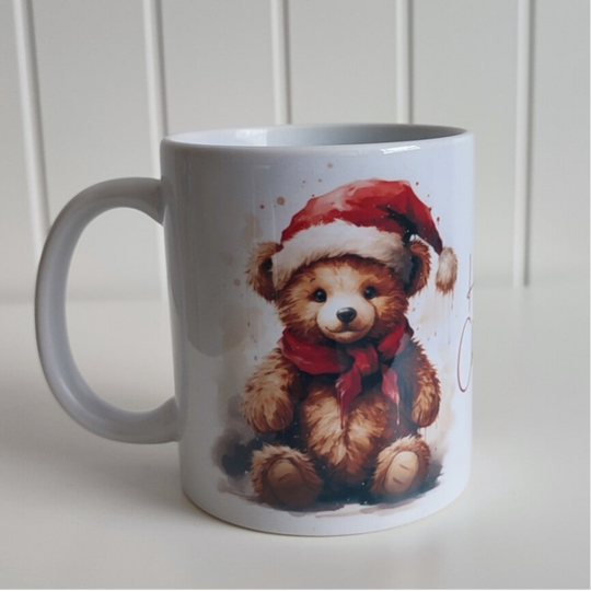 Christmas Teddy Bear Mug - Sale