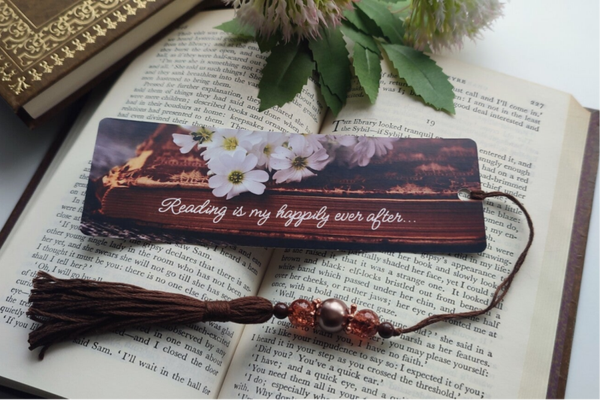 Book lover's bookmark, Limited Edition Tassel