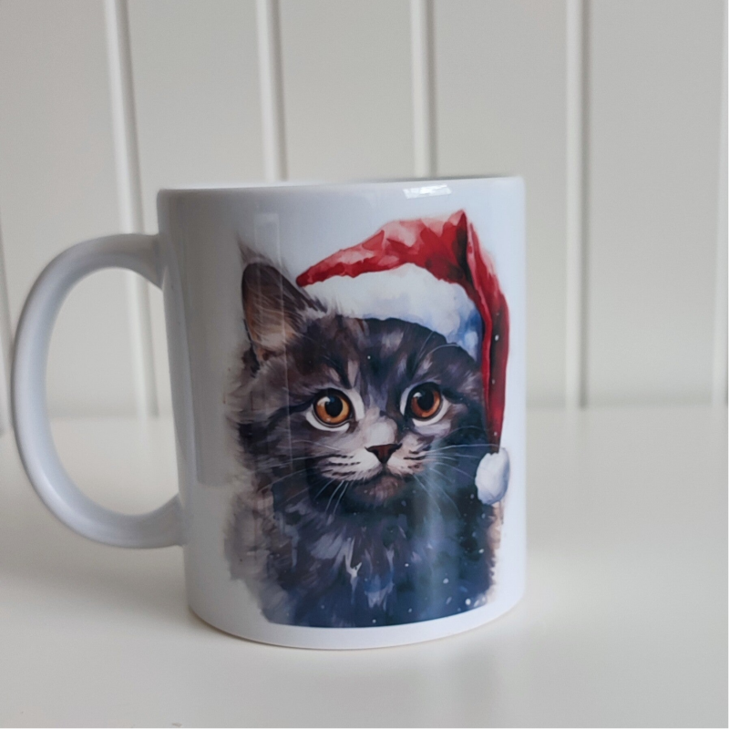 Christmas Cat Mug - Sale