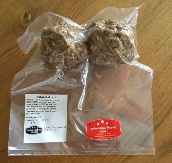 Slagerij Mulder De Kuinre Gehaktballen