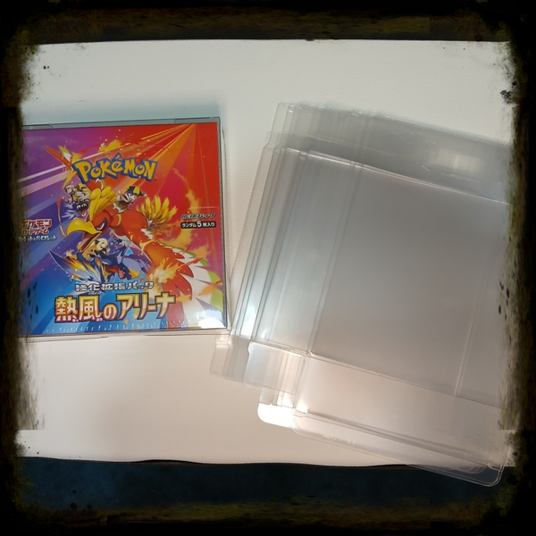 Protection souple pour display Pokémon japonaise