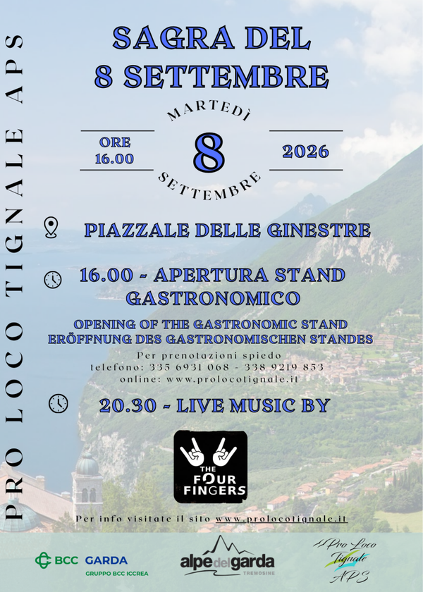 Festa dell'8 Settembre 2026