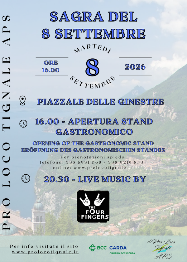 Festa dell'8 Settembre 2026