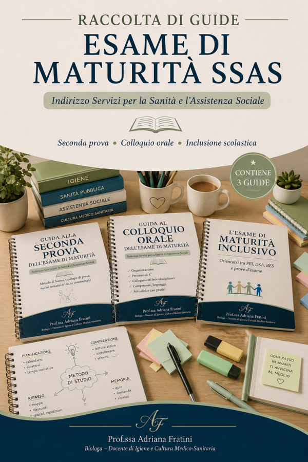 Raccolta Maturità SSAS – Seconda Prova, Colloquio Orale e Inclusione