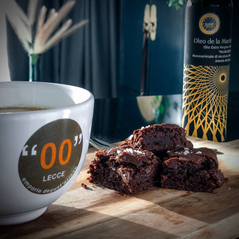 olicious | brownies met extra vergine olijfolie en zeezout