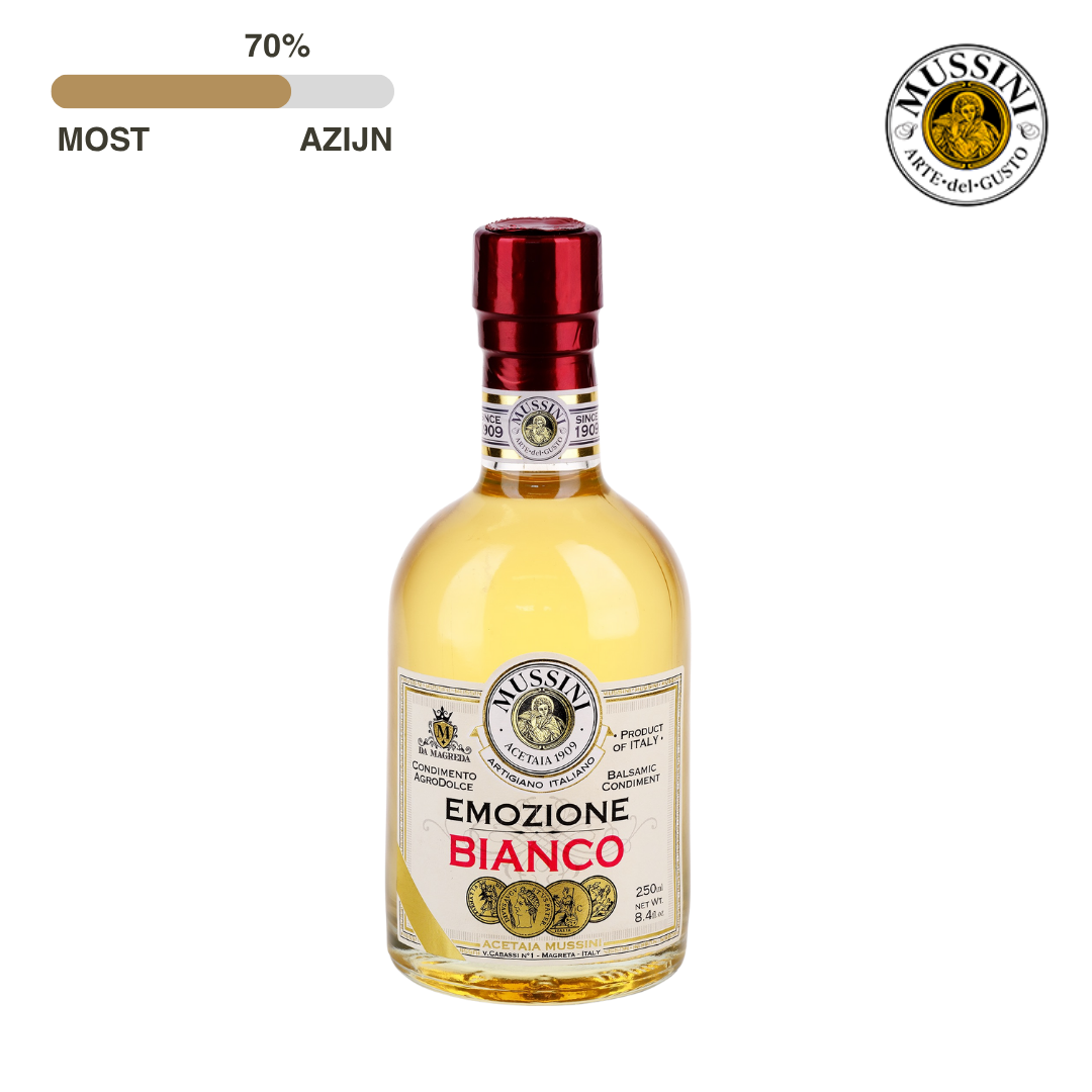 Mussini | Aceto Balsamico Emozione White