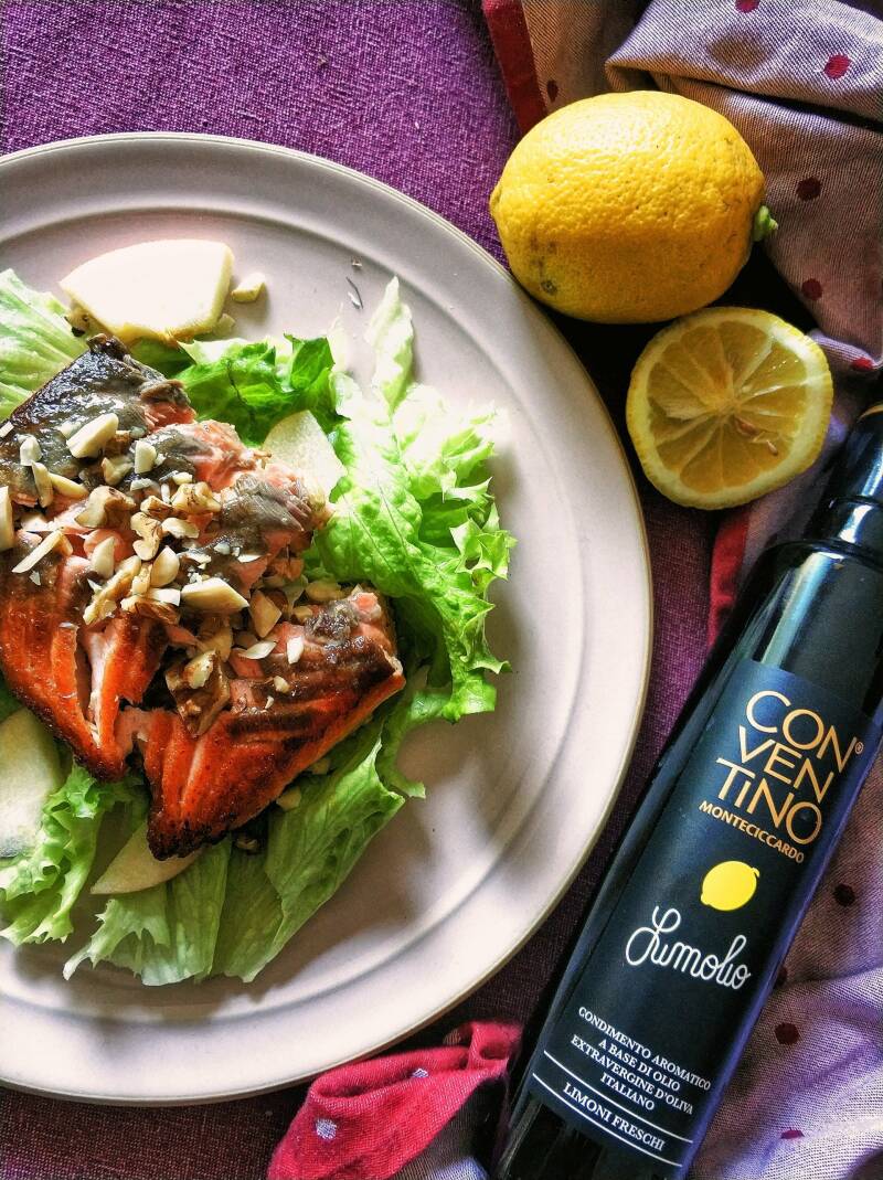 olicious | zalm met olijfolie
