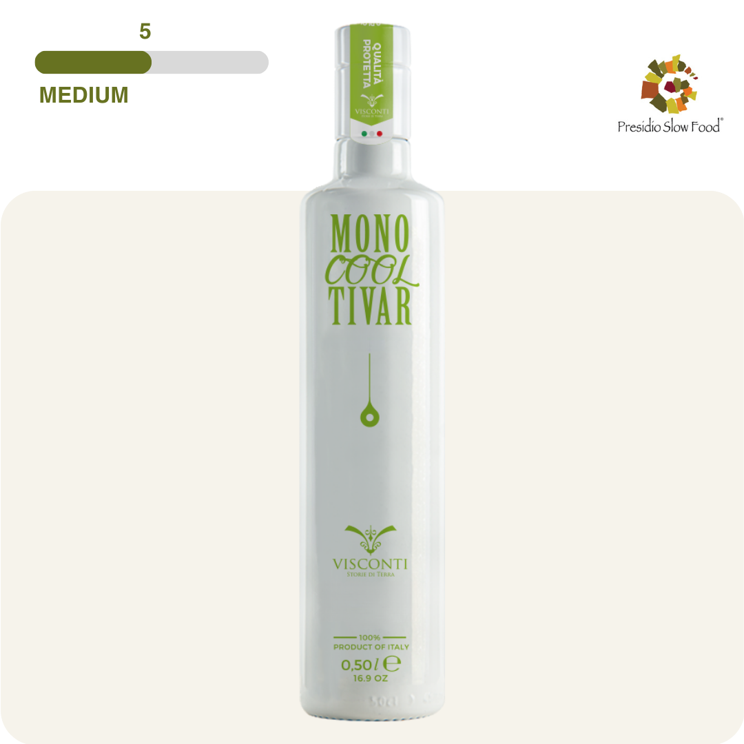 Monocooltivar Peranzana olijfolie 500 ml (Slow Food)