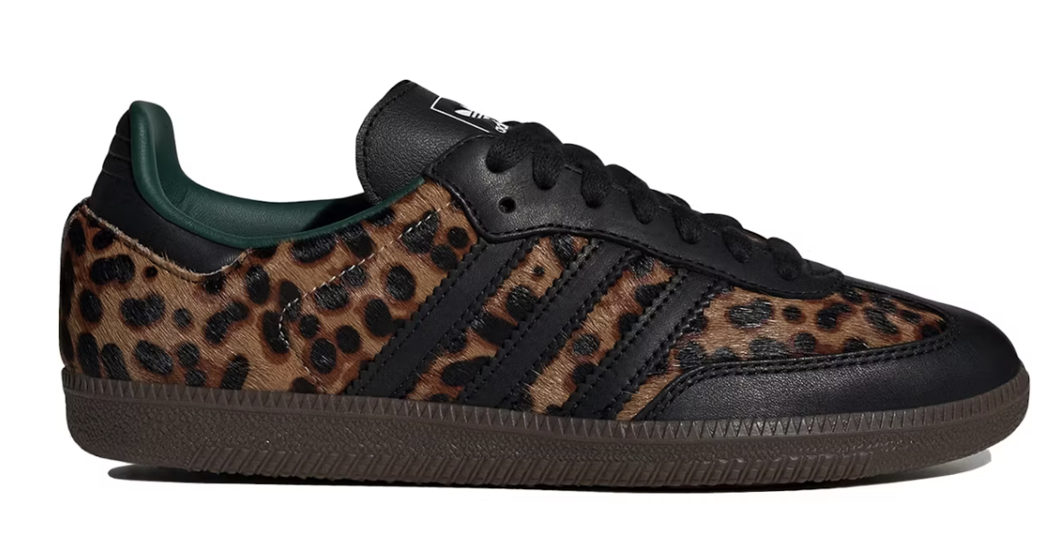 ADIDAS SAMBA OG GREEN LEOPARD (W)