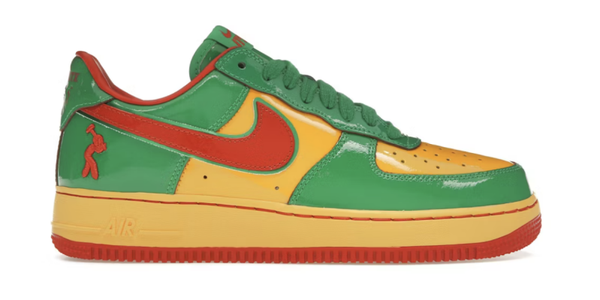 NIKE AIR FORCE 1 LOW LIL YATCHY CONCRETE BOYS LUCKY GREEN