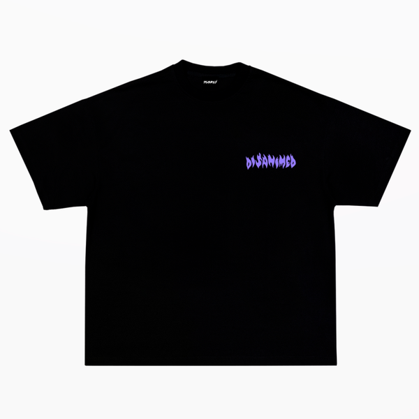TEE DISANIMED CHILI BLACK