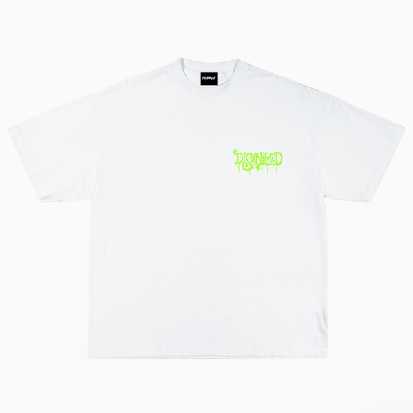TEE DISANIMED FLUOR WHITE